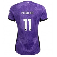 Fotballdrakt Dame Liverpool Mohamed Salah #11 Tredjedrakt 2023-24 Kortermet